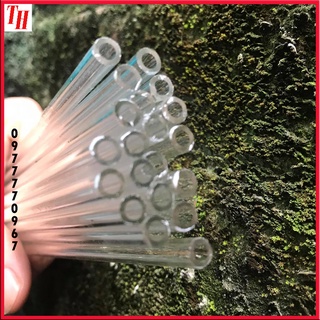 Ống thủy tinh 20 đoạn fi6 dài 20cm