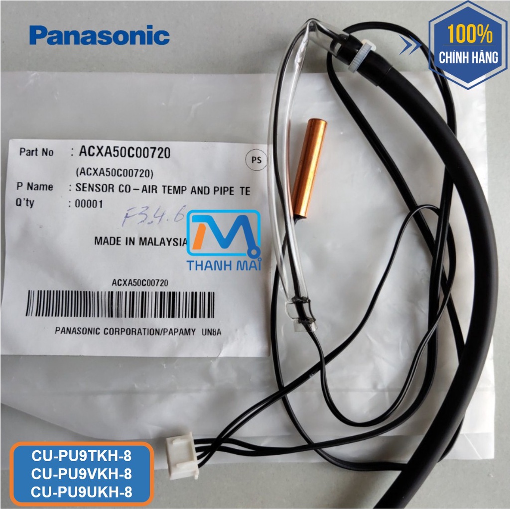 [Mã ELHA22 giảm 5% đơn 300K] cảm biến dàn và không khí khối ngoài trời máy lạnh Panasonic model CU-PU9TKH-8