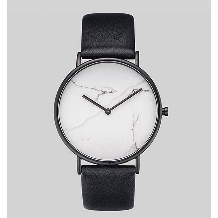 Đồng Hồ Nam Nữ Dây Da Marble Vân Đá Thời Trang, Năng Động | BigBuy360 - bigbuy360.vn