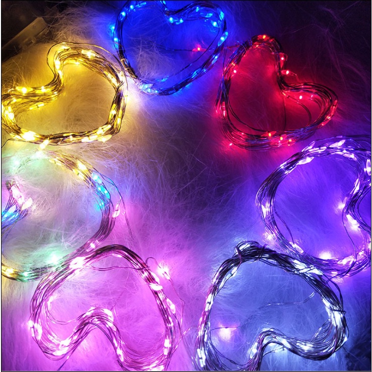 Dây đèn Led fairylight ,dây đèn đom đóm 3 mét dùng pin Lizflower