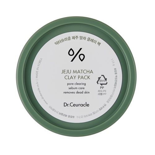 Mặt Nạ Đất Sét Trà Xanh Dr.Ceuracle Jeju Matcha Clay Mask 115g