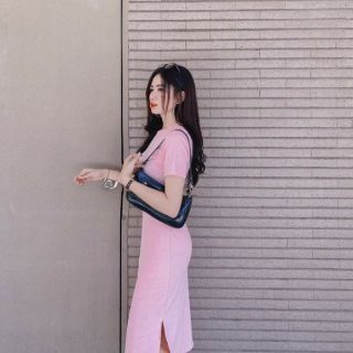 Đầm váy body thun gân trơn