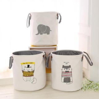 Giỏ đựng đồ chơi cho bé hình thú 35x40cm - DHS8671