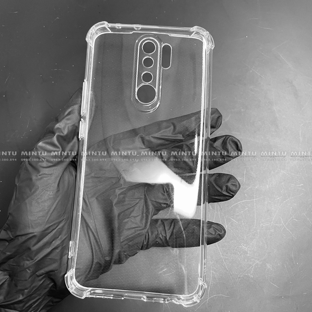 Ốp Xiaomi Redmi 9 - loại trong suốt chống sốc bảo vệ camera