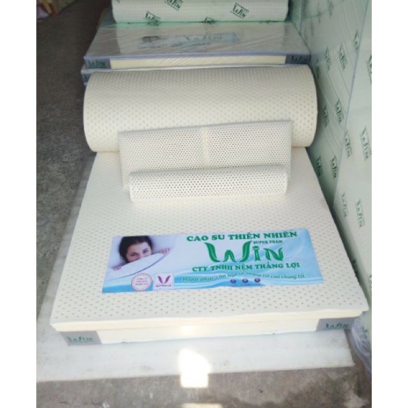 nệm cao su thiên nhiên super foam Win chính hãng dày 15,20cm