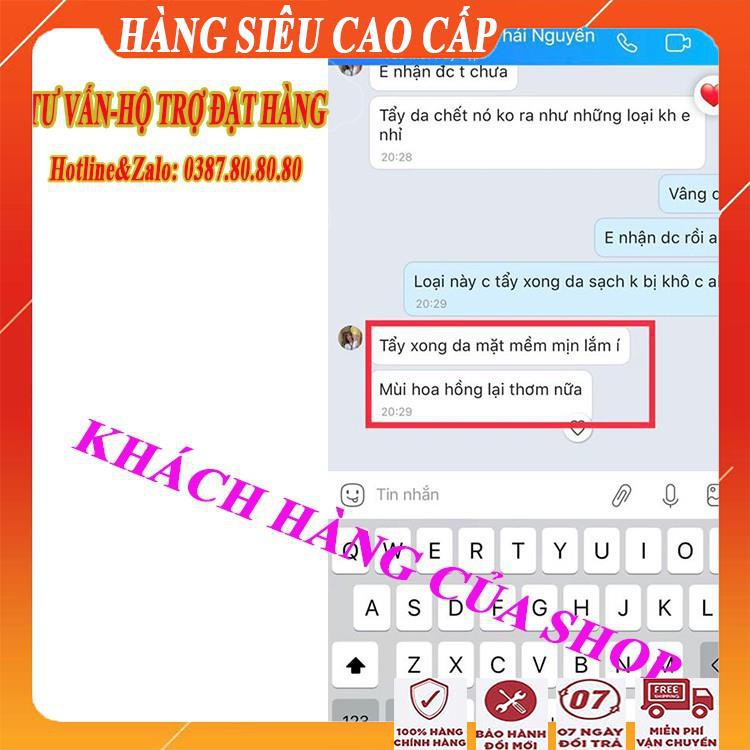 [FreeShip - MUA 1 TẶNG 1] Kem tẩy da chết mặt, môi,ngừa mụn và trắng da/Gel tẩy tế bào chết bổ sung collagen sennio