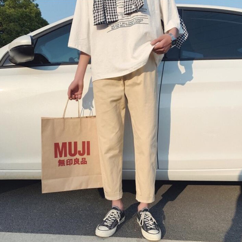 【Mã  FashionSTSTERER  Fun 1k và Single 99k】Men's pants big size/Men's wide form pants/orean Men's Casual Pant/Men's jogger pant | BigBuy360 - bigbuy360.vn