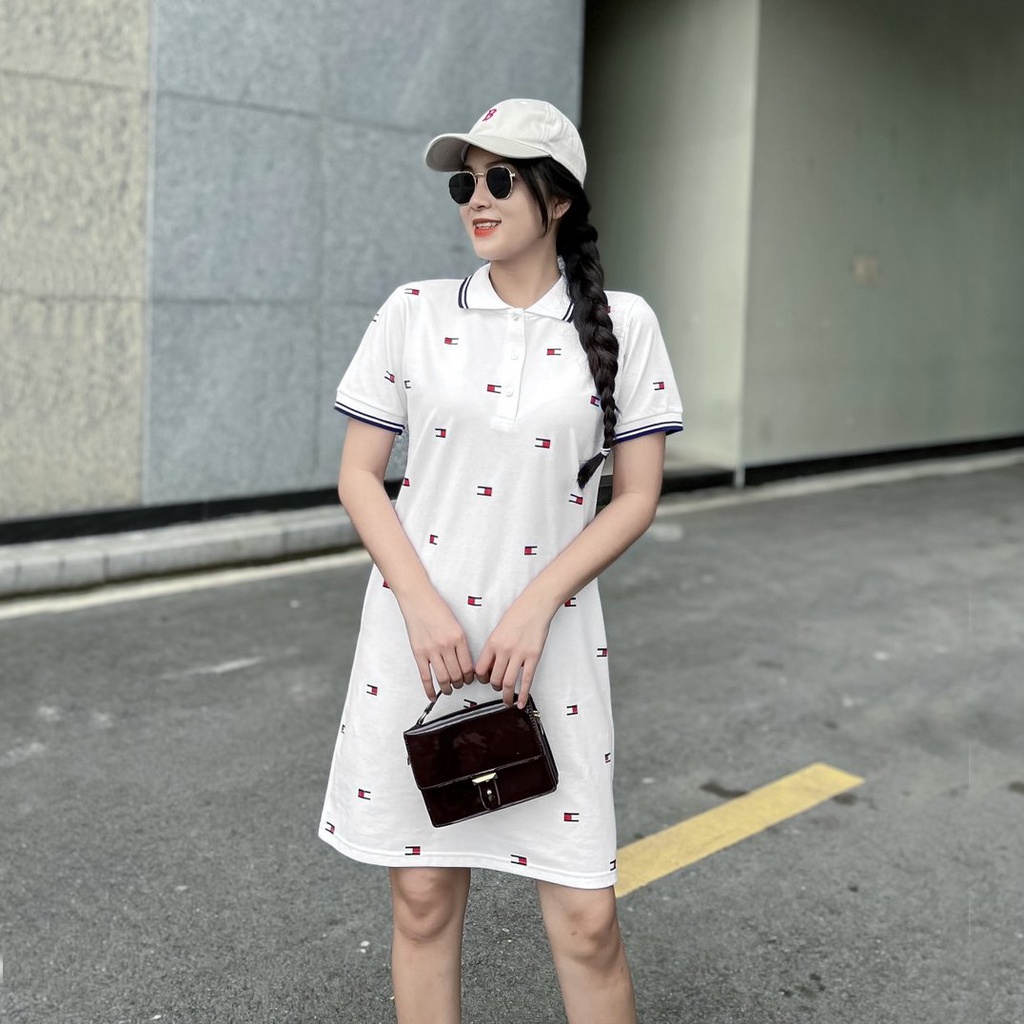Đầm Suông Tom.my Hàng VNXK, Chất Thun Mềm Mịn