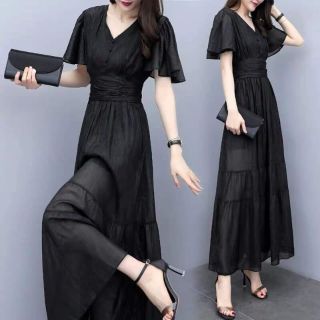 Đầm chữ A dáng dài