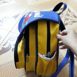 Bộ đôi balo nắp mầm non 2 tuổi