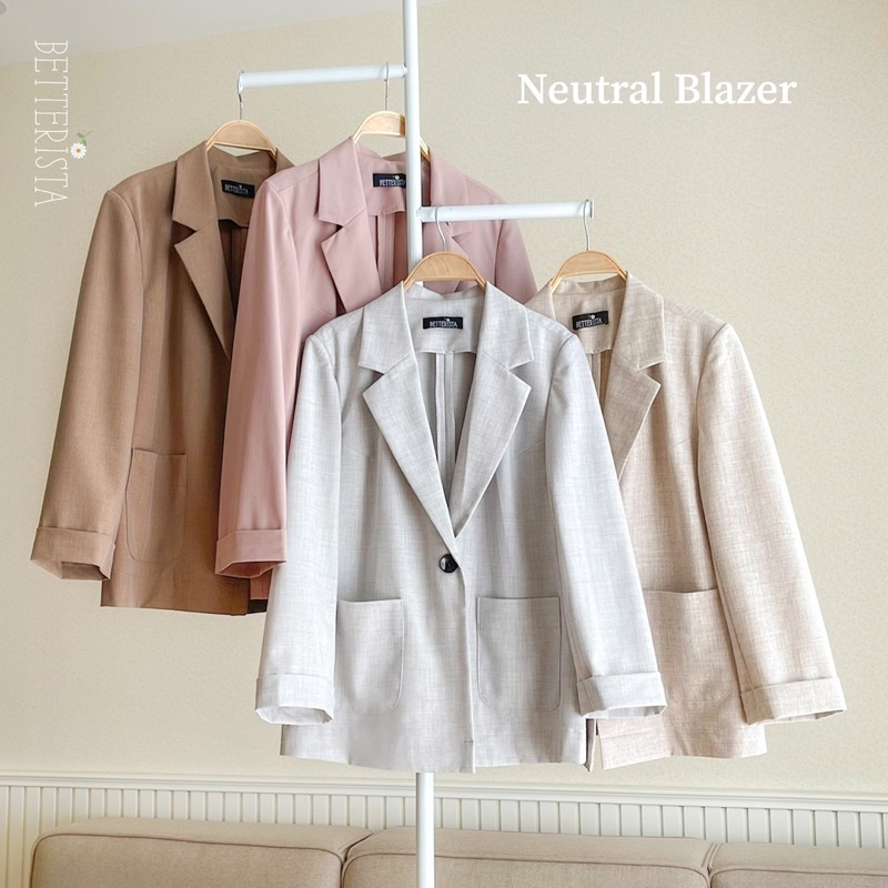 Áo Blazer khoác ngoài dài tay, 1 lớp