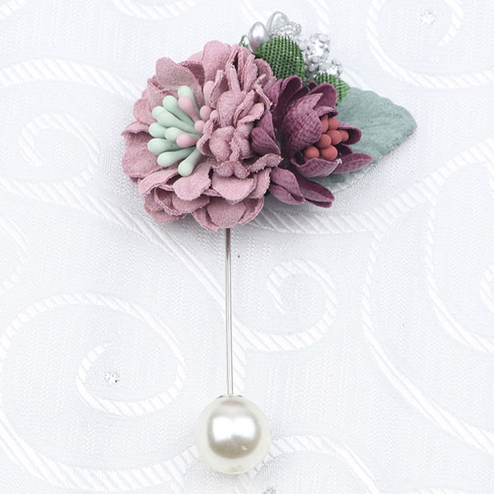 Ghim CàI ÁO HìNh Hoa HồNg ĐíNh Kim Cương Giả ThờI Trang Cho Nam Nữ