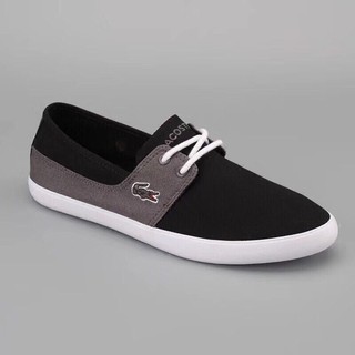 giầy lười dây buộc gọn chân sang trọng lacoste