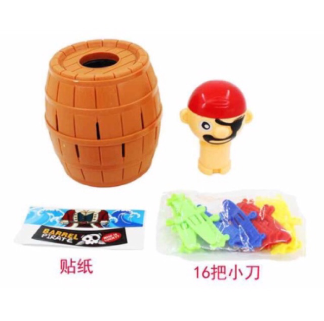 Hải tặc loại 16cm 16 kiếm