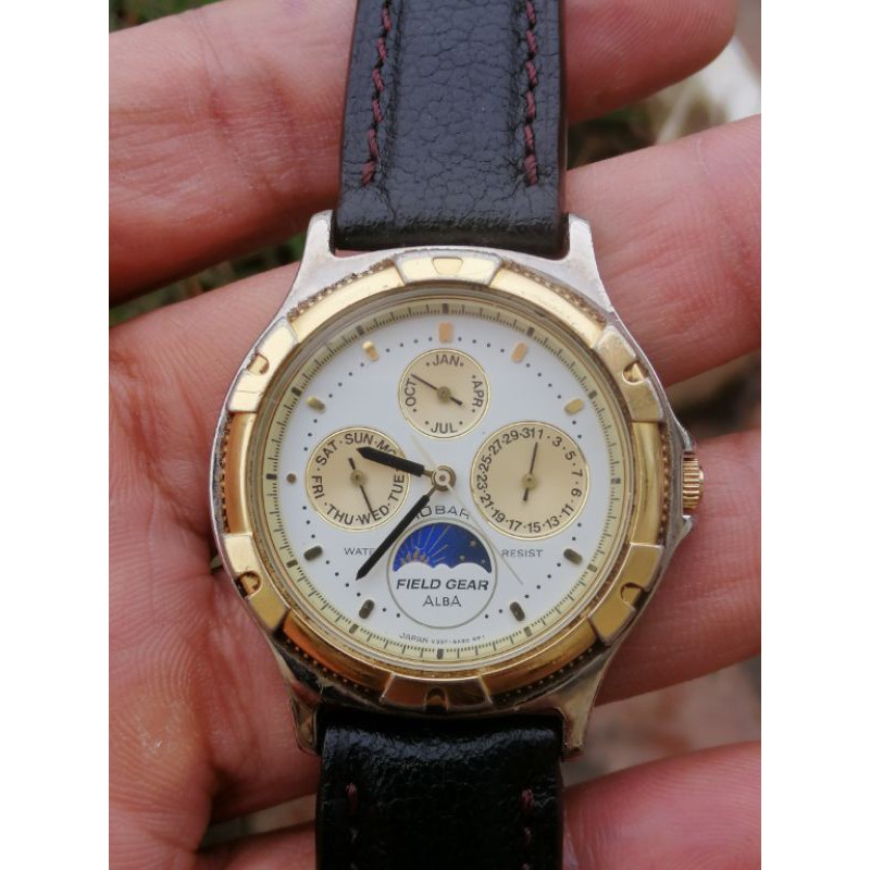 Top 44+ imagen seiko alba field gear Thptnganamst.edu.vn