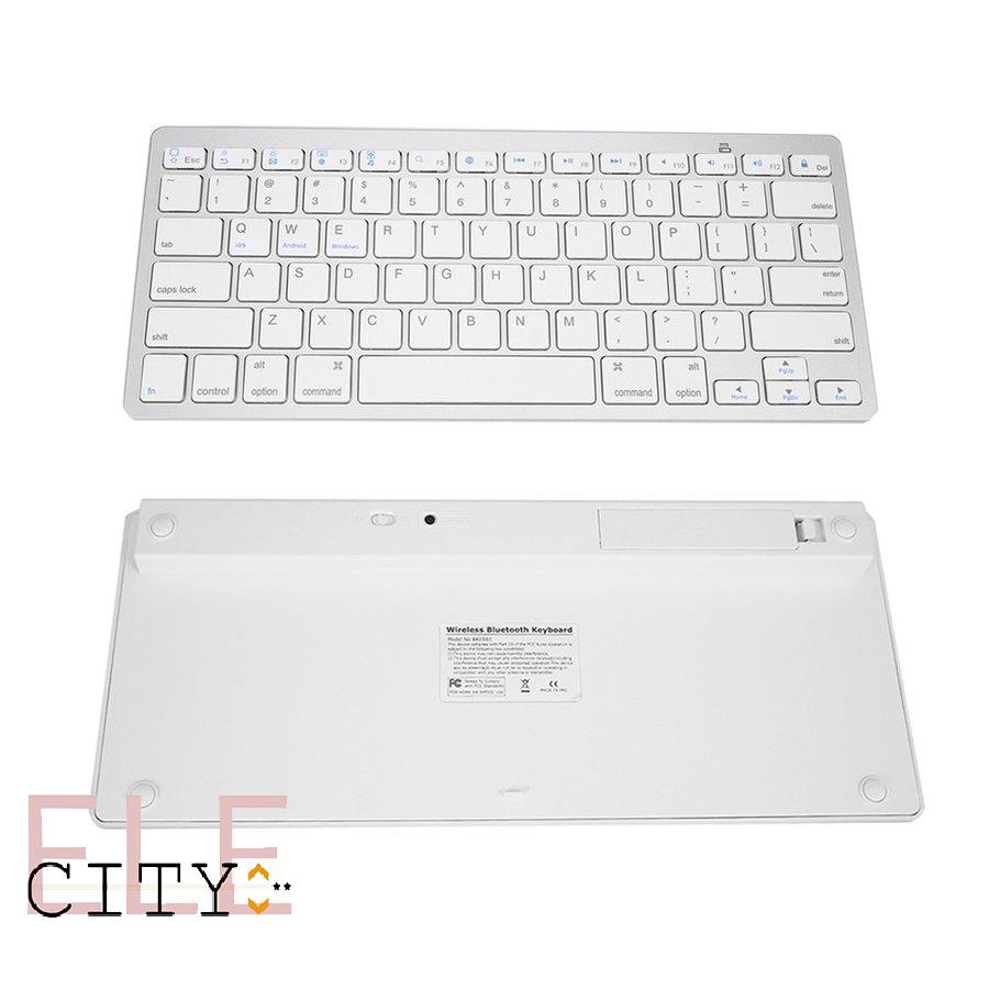 Bàn Phím Không Dây Siêu Mỏng 107ele Cho Ipad Mini / Mac