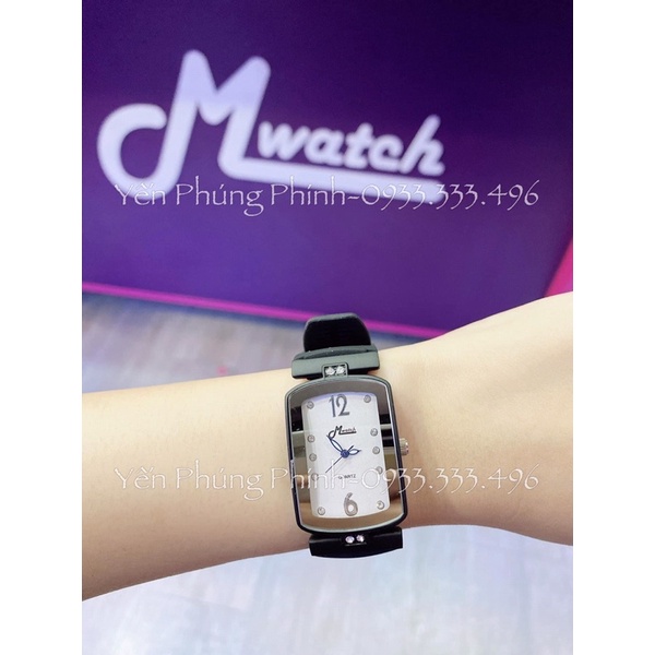 ĐỒNG HỒ MWATCH NỮ MẶT VUÔNG 26mm