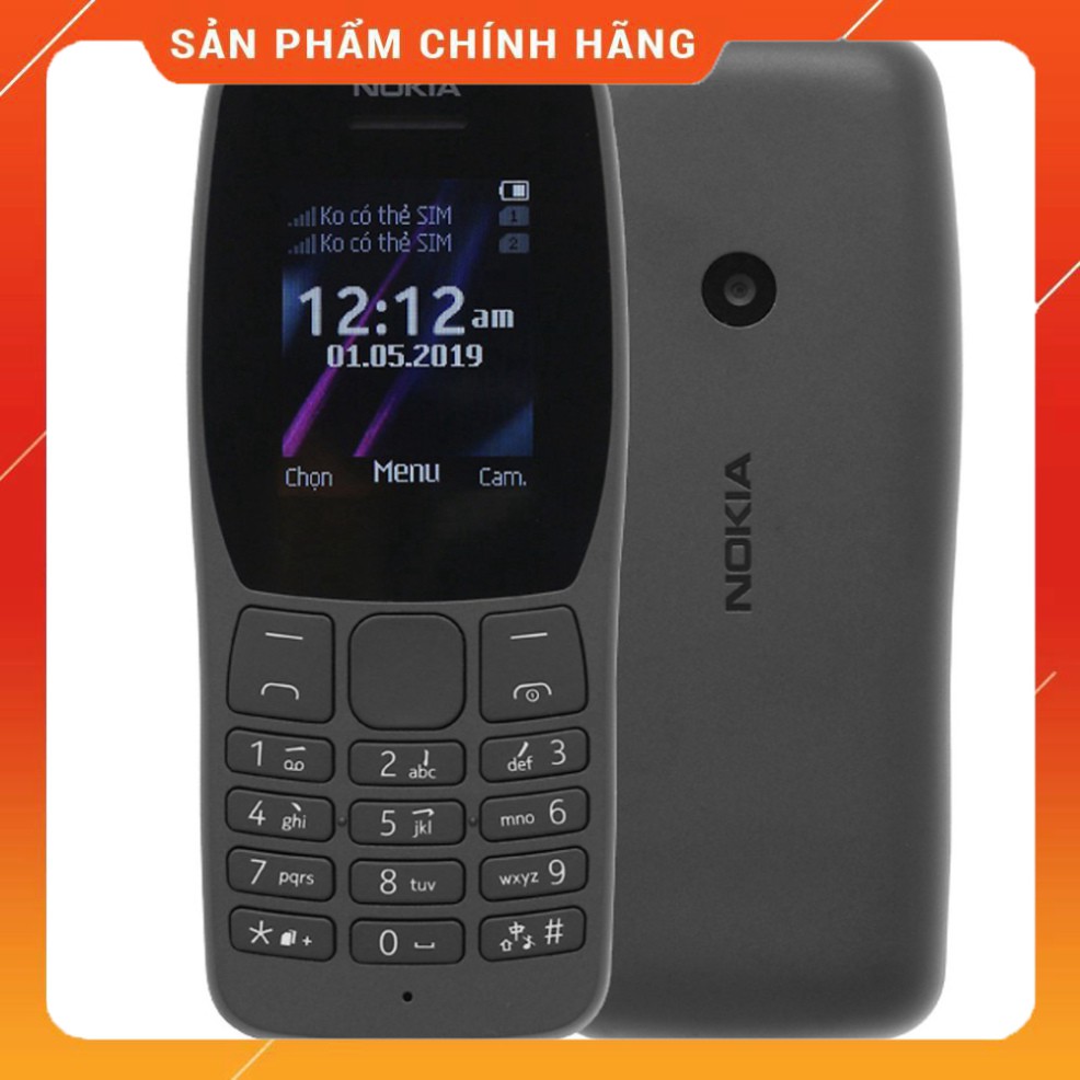 [ DEAL SỐC ] Điện Thoại Nokia 110 2 Sim (2019) - Hàng Chính Hãng Hàng Chính Hãng FULL BOX
