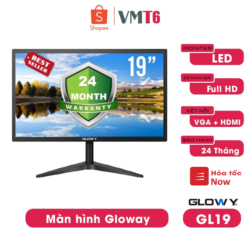 [GIẢM GIÁ] Màn hình lỗi LCD Gloway 17|19|20|22 inch (dùng làm máy kĩ thuật,xem camera,lướt online)- Bảo hành 1 tháng !! | BigBuy360 - bigbuy360.vn