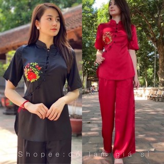 ĐỒ LAM ĐI CHÙA # SẨM LỤA CAO CẤP