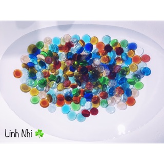 Sỏi thuỷ tinh mix màu túi 1kg