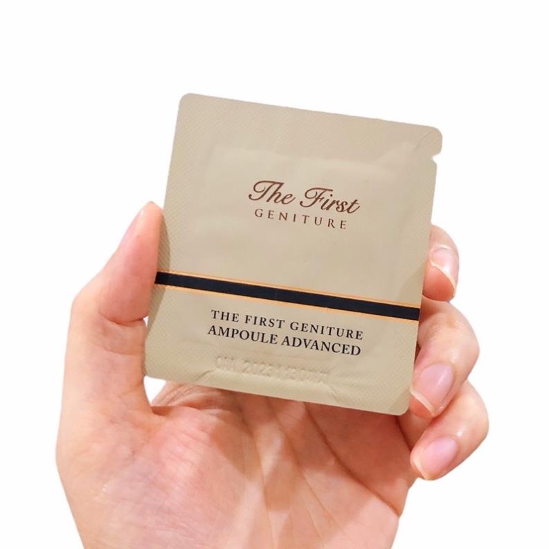 Combo 10 gói Tinh chất vàng Ohui The First Ampoule 24K siêu hồi sinh da