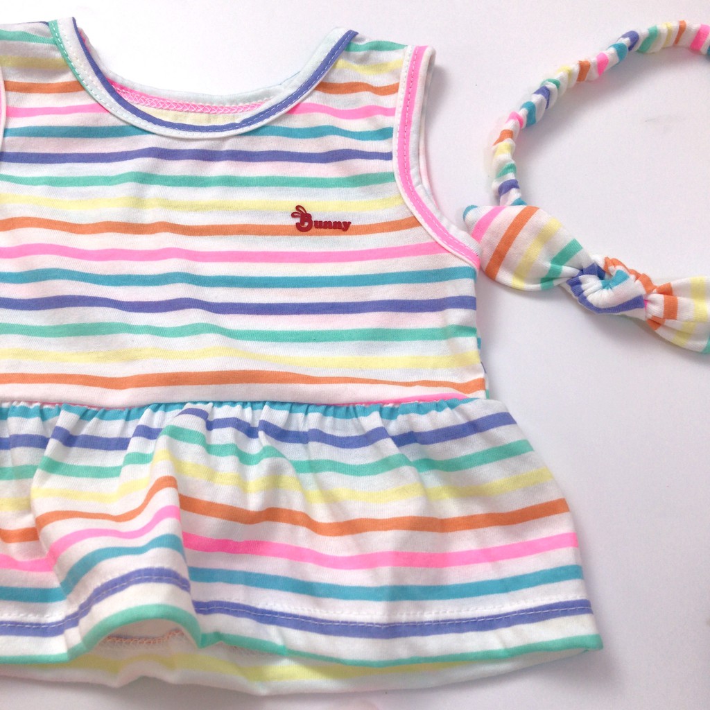 Combo 5 bộ babydoll bé gái 3-11kg