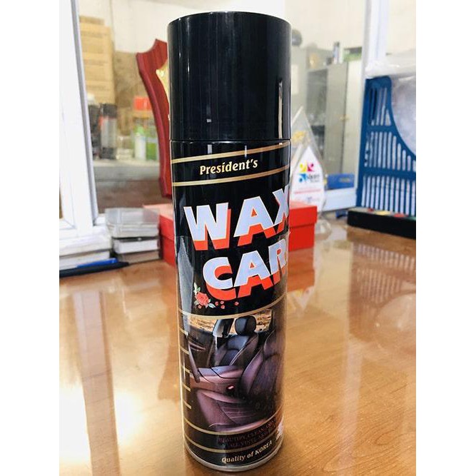 (Mùi Cafe) Dung dịch Wax Care - Chai xịt bóng đồ da ghế da nội thất đồ gỗ làm sạch làm bóng làm mềm mịn dưỡng bóng