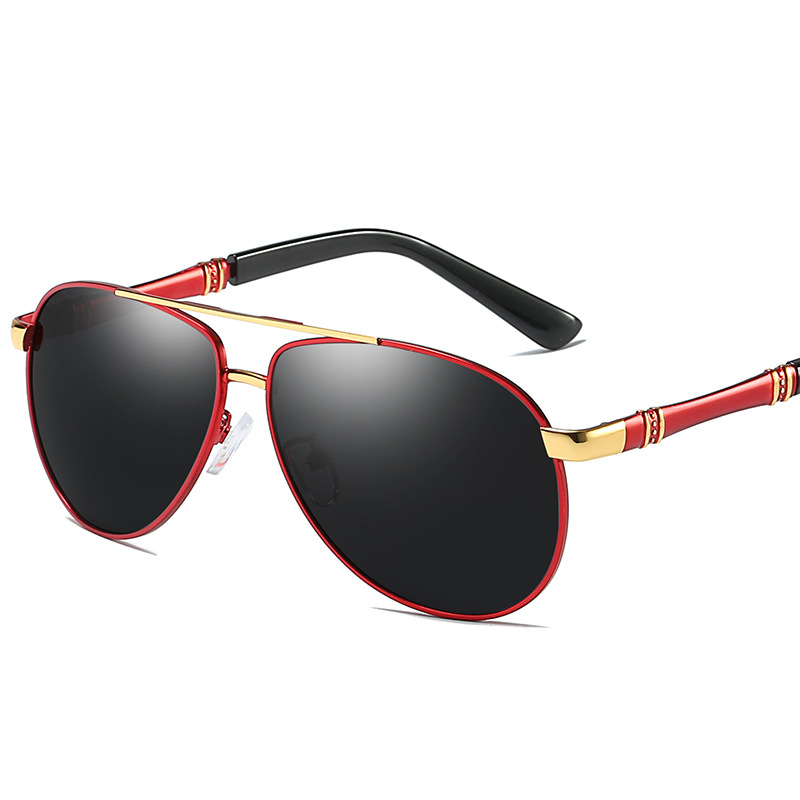 New Men's Color Film Polarized Sunglasses 1003 European and American Fashion Colorful Sunglasses