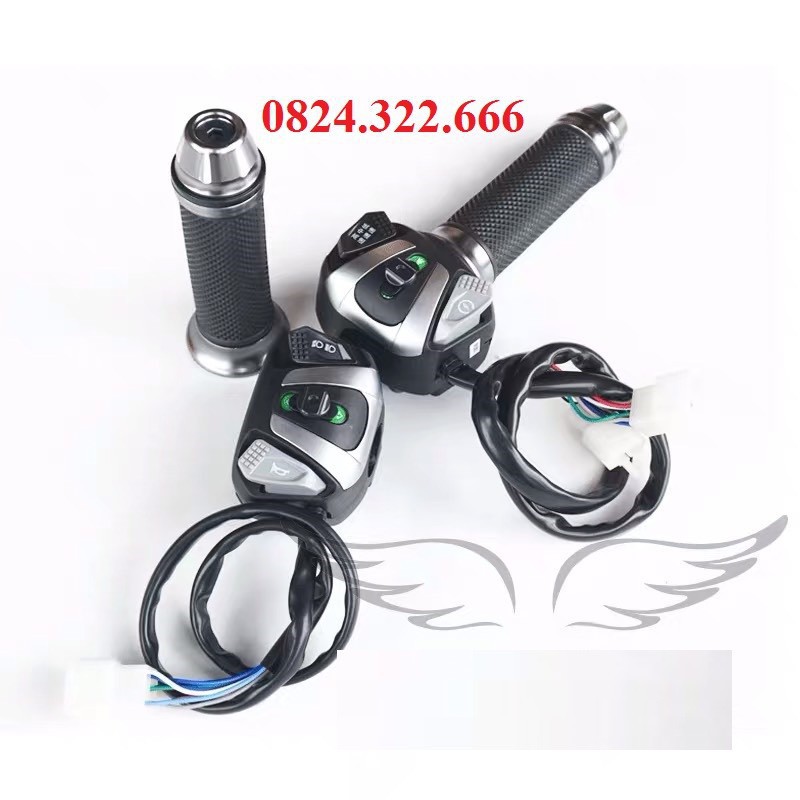 Bộ tay ga xe điện Xmen đời mới 2 bên