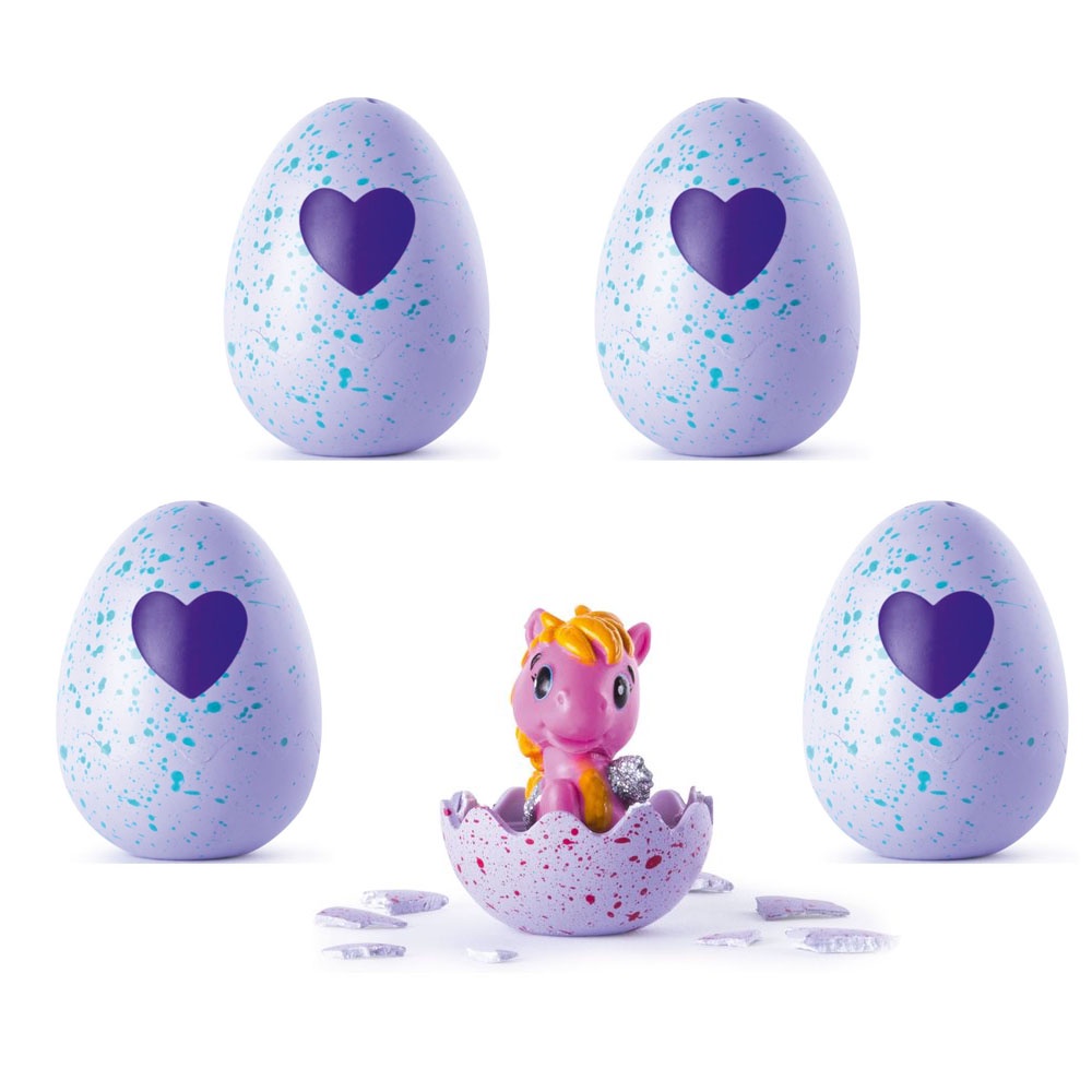 Vỉ 4 trứng Hatchimals không trùng linh thú