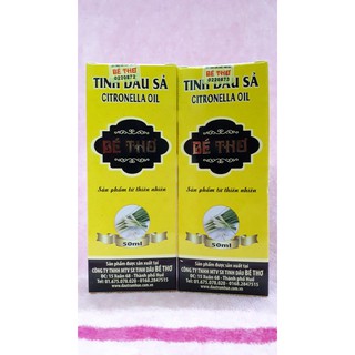 Tinh dầu sả Bé Thơ - 50ml