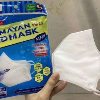 KHẨU TRANG MAYAN 3D MASK BỊCH 5 CÁI