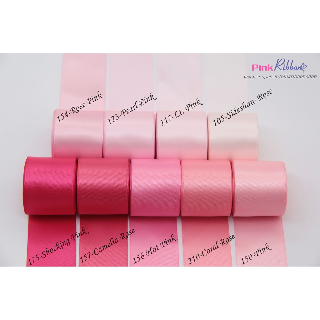 Ruy băng Satin - Cuộn 5M - Link 3/12