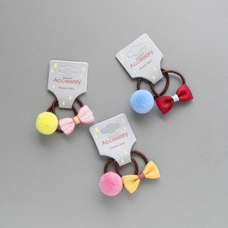 Set 2 dây cột tóc xinh xắn cho bé yêu