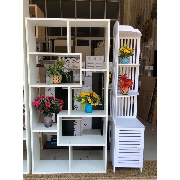 Tủ kết hợp kệ góc tam giác phòng tắm 4 tầng thương hiệu IGEA IG125 | BigBuy360 - bigbuy360.vn