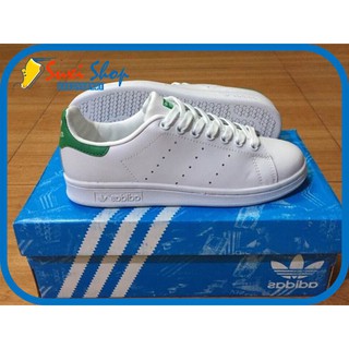 Giày Adidaz Stan Smith  gót Xanh Lá
