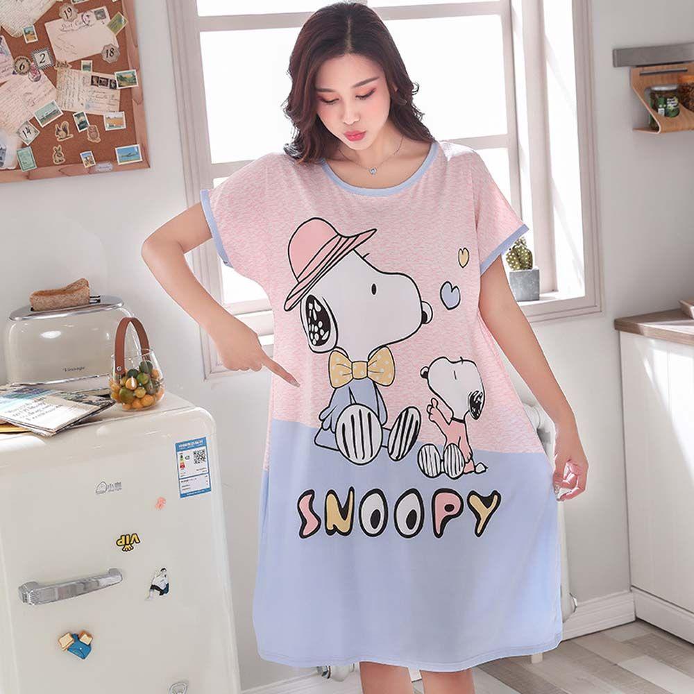 Đầm Ngủ In Hình Mèo Máy Doraemon Lấp Lánh Dễ Thương Thời Trang Mùa Hè Cho Bạn Gái