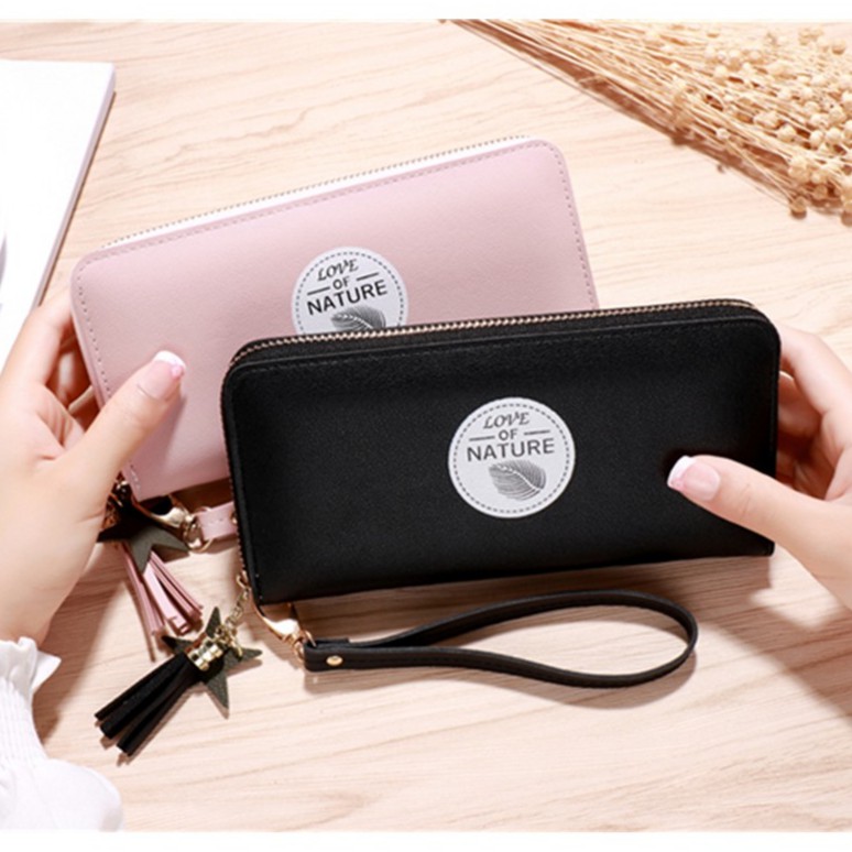 Ví cầm tay chữ Love thời trang bóp cầm tay nữ sành điệu VG9 | BigBuy360 - bigbuy360.vn