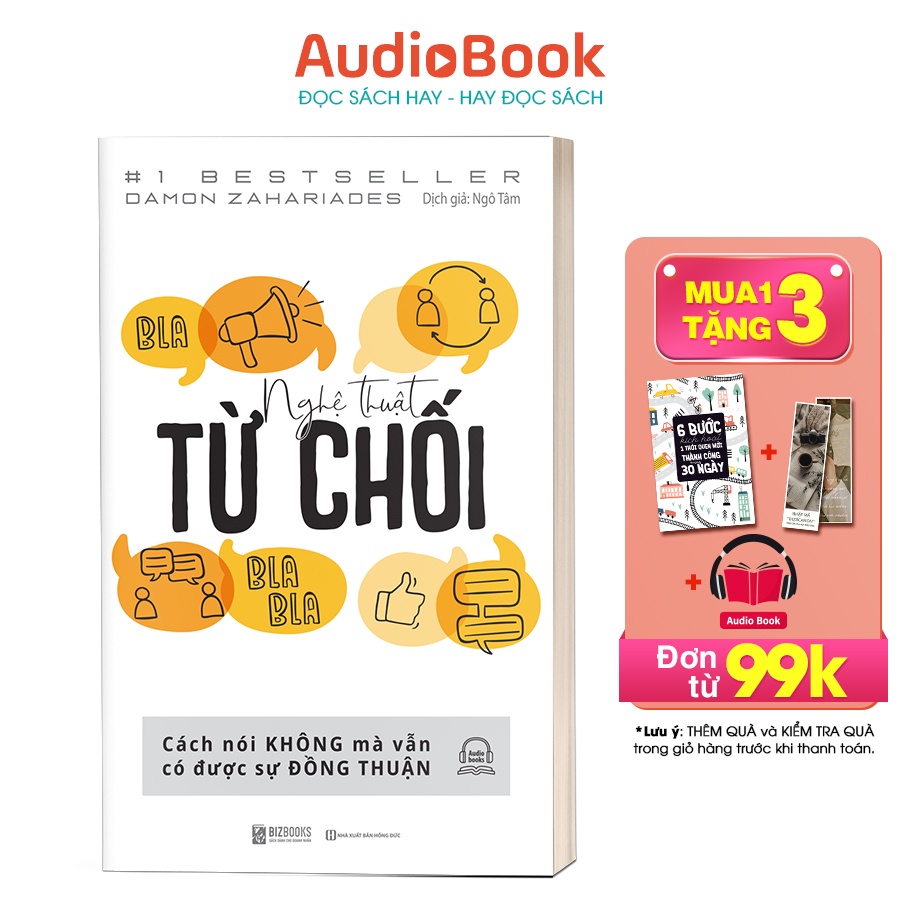 Bizbooks - Sách Nghệ Thuật Từ Chối – Cách Nói Không Mà Vẫn Có Được Đồng Thuận