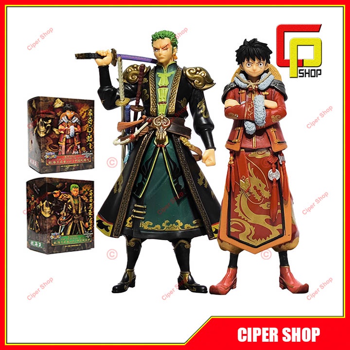 Mô hình Luffy - Zoro DXF Style Chinese - Figure One Piece DXF Vol.1