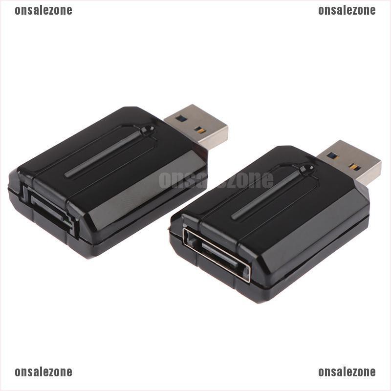 [onsalezone]USB 3.0 to eSATA SATA External Bridge Adapter Converter 5Gbps for Latop