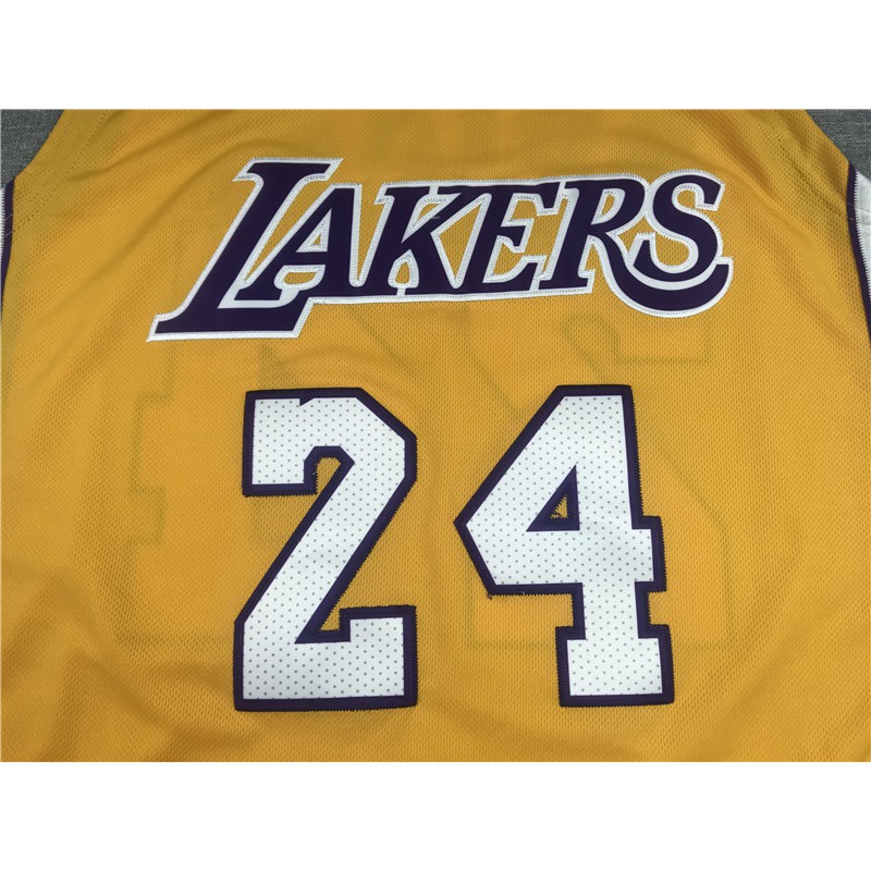 NBA Áo Bóng Rổ Jersey Los Angeles Lakers No.24 Kobe No.8 10 Phong Cách