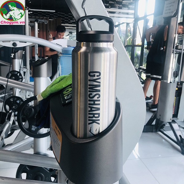 Bình Nước Tập GYM Gym Shark Inox Giữ Nhiệt Siêu To Dung Tích 1l và 2l