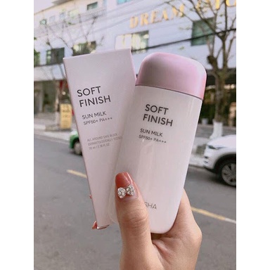 Kem chống nắng Missha Soft finnish sun milk 70ml