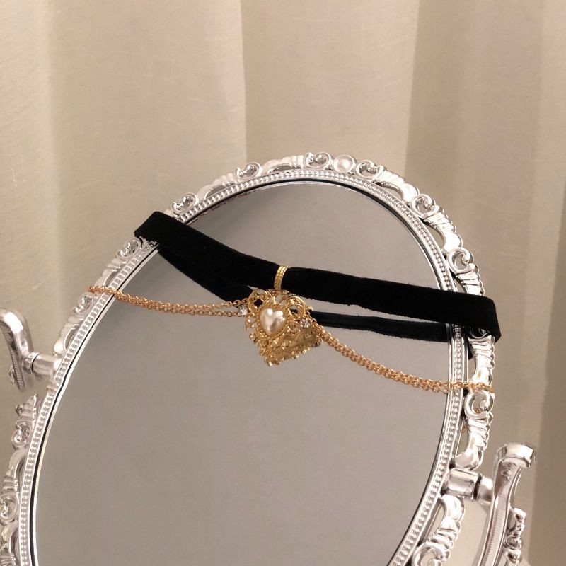 choker mặt trái tim cực xinh cực dễ thương mã HIM-88