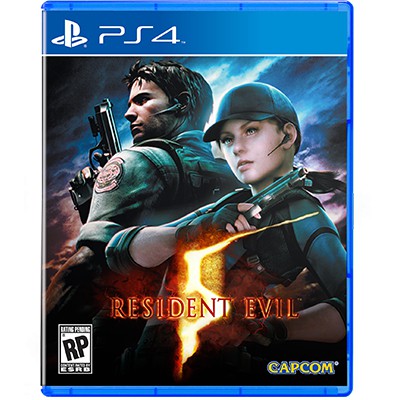 Đĩa game Resident Evil 5 cho Ps4