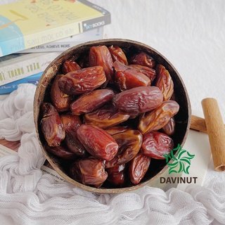Quả chà là sấy khô không đường Tunisia Davinut, chà là sấy dẻo ngọt tự nhiên organic tươi ngon nhập khẩu