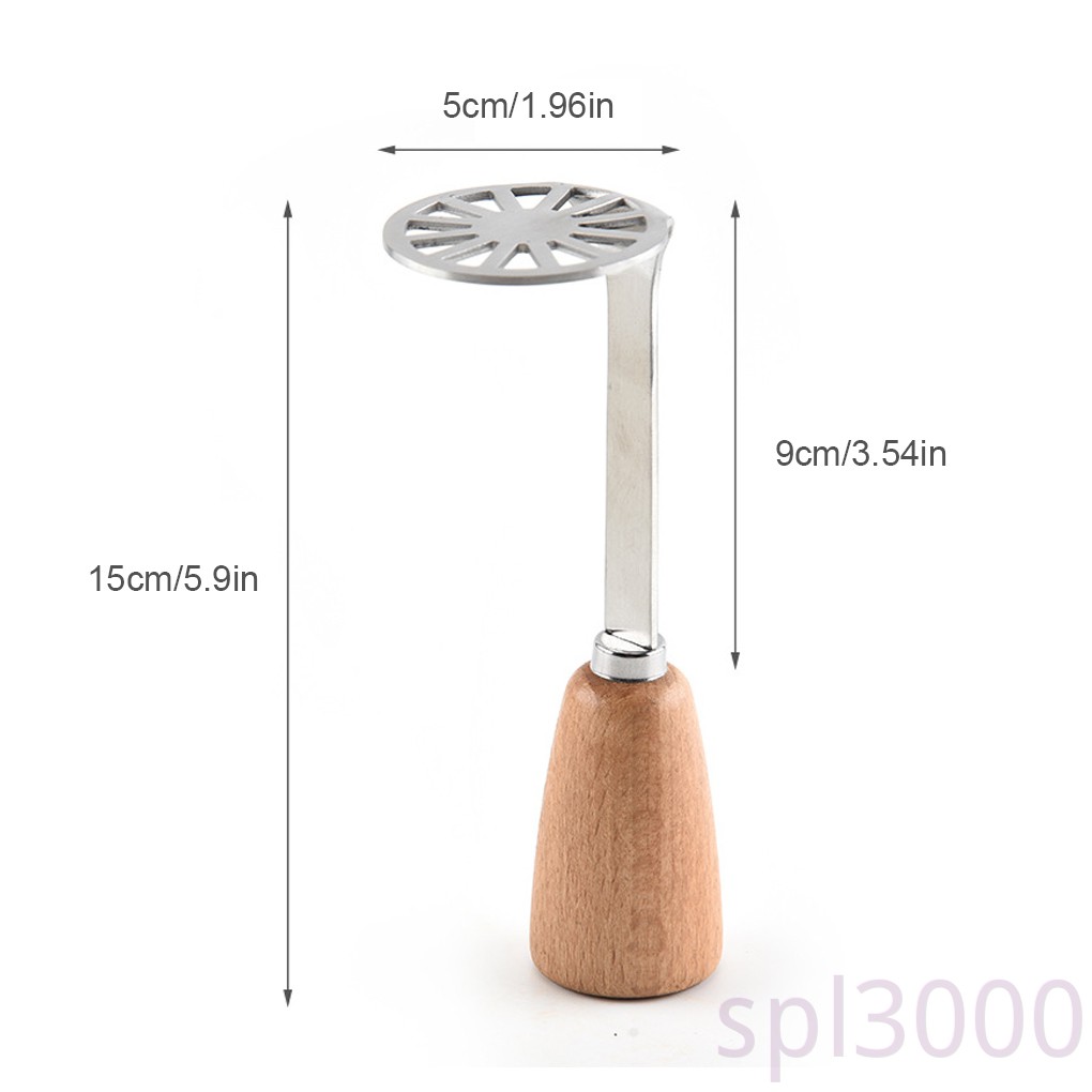 Dụng Cụ Nghiền Khoai Tây Bằng Thép Không Gỉ
