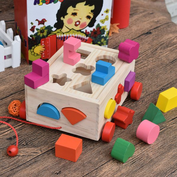 Hộp Thả Hình Kéo Xe Cho Bé